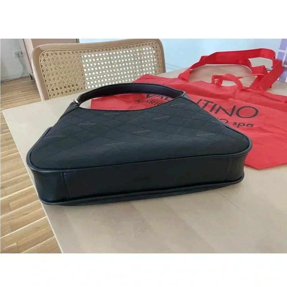 Mario Valentino black boho shoulder‎ bag